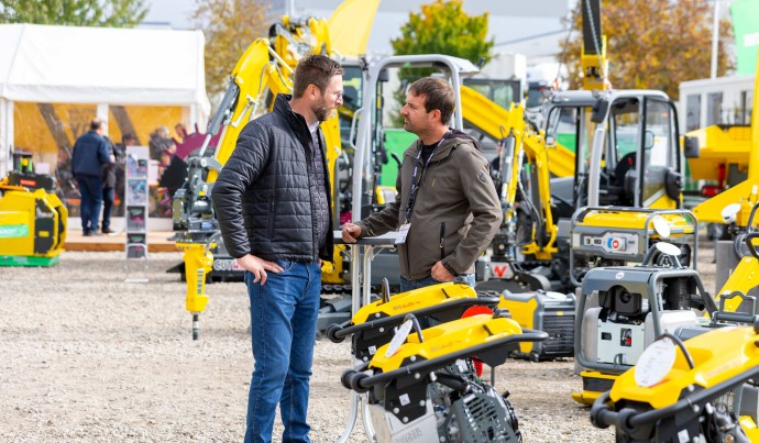 Statische Fläche, Beispiel Wacker Neuson