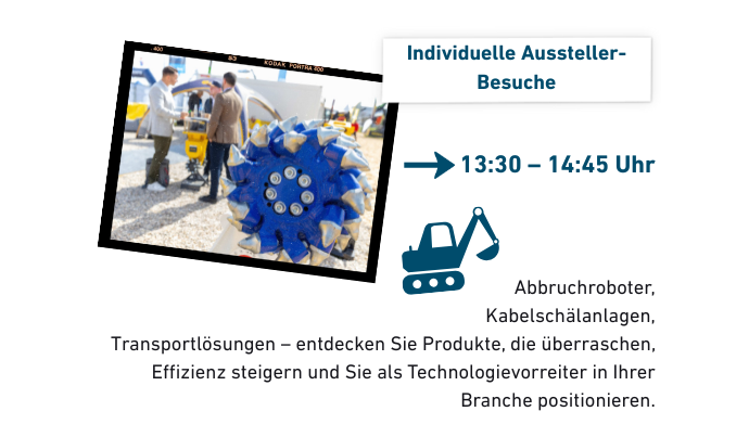 Individuelle Aussteller-Besuche