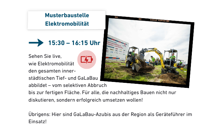 Musterbaustelle Elektromobilität