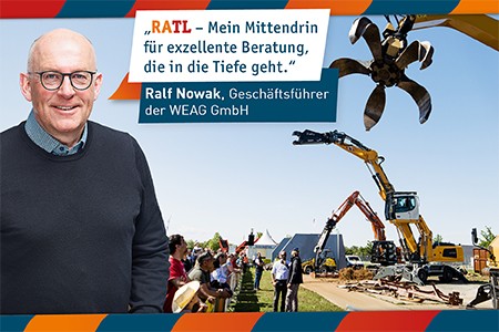 Ralf Nowak, Geschäftsführer der WEAG GmbH Ralf Nowak, Geschäftsführer der WEAG GmbH