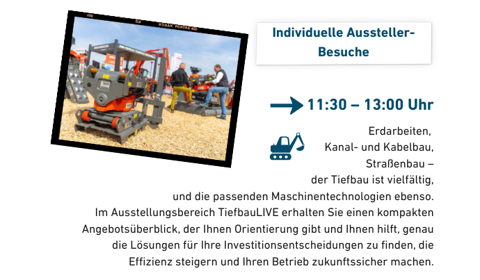 Individuelle Aussteller-Besuche