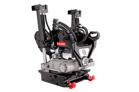 Model of the zero-degree tiltrotator from OilQuick 